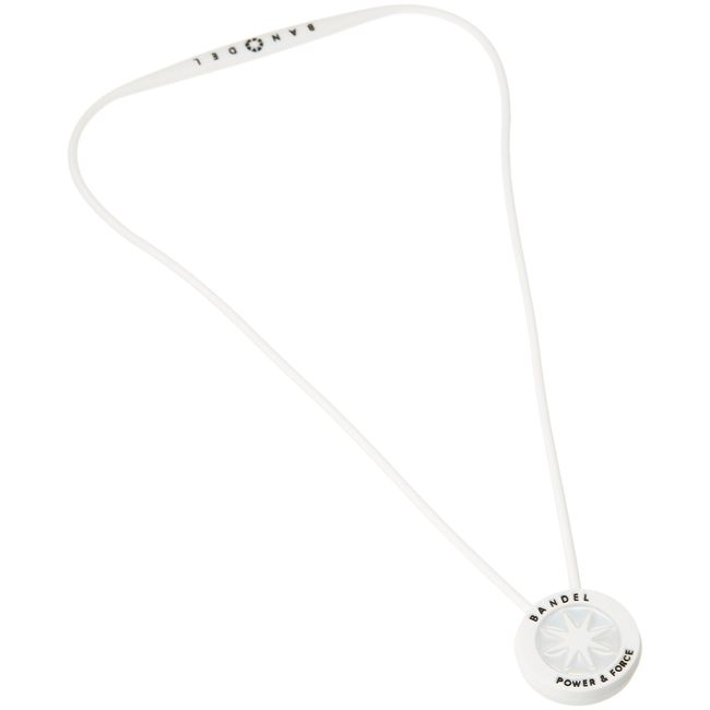 Bandel Necklace (White x Silver)