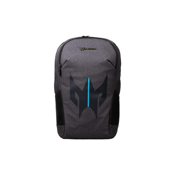 Acer Predator Urban Gaming Laptop Rucksack 15,6 zoll - Laptoptasche 15.6 zoll, Polyester, mehrere Taschen, auch geeignet für Reisen, Arbeit, Freizeit, Uni, Schwarz