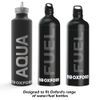 Bottle Stash Black Motorcycle Fuel Bottle Cage