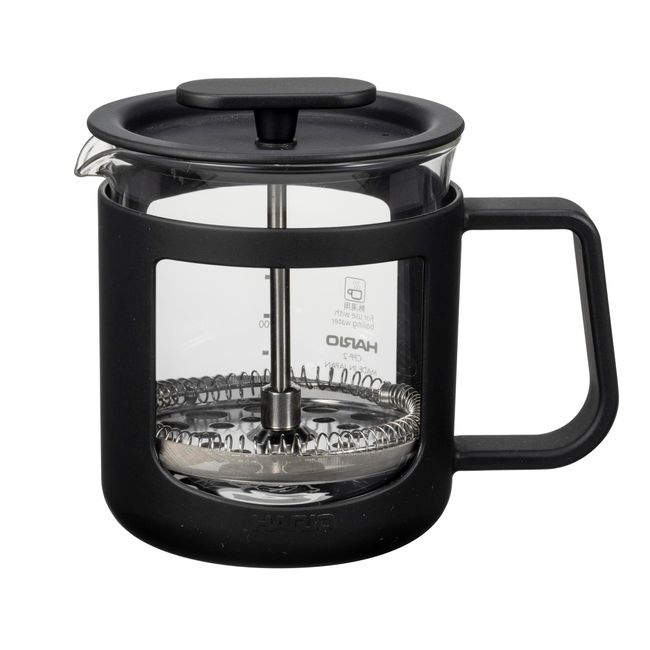 HARIO CPU-2-B CafePress U Heat-resistant Glass, Practical Capacity, 10.1 fl oz (300 ml), Black