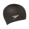 Speedo Unisex Ultra Pace SwiMing Cap | 3 Panel Design, Black, One Size