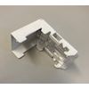 Blindspares Clip Over Type Bracket for Roman Blinds (Pack of 2) fits rectangular type rail