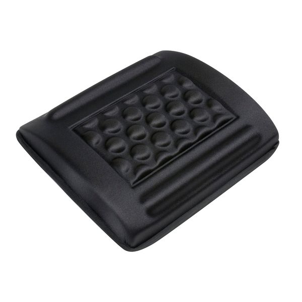 Q-Connect Memory Foam Back Support Black KF15412