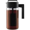 Patented Deluxe Cold Brew Coffee Maker, 1 Qt, Black