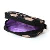Single Zipper Pouch Rockstar Black