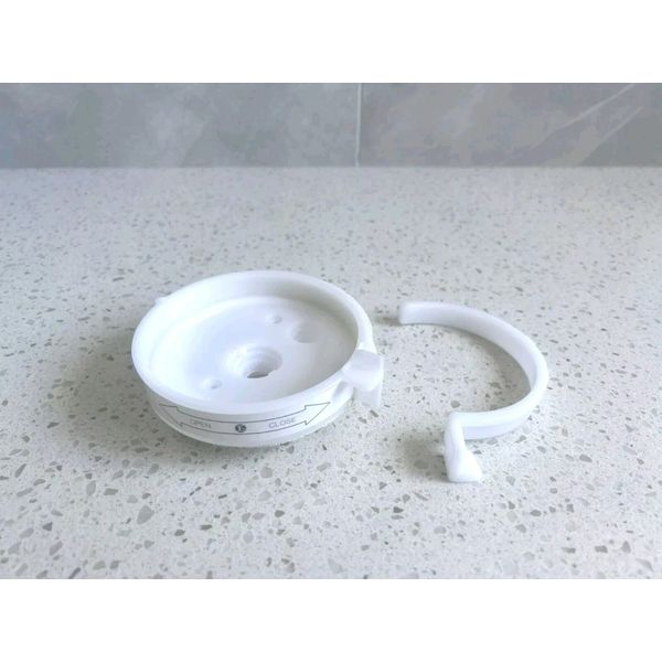 Enagic Kangen Leveluk Set of K8 Filter Base & Ring Lock Replacement Part Durable