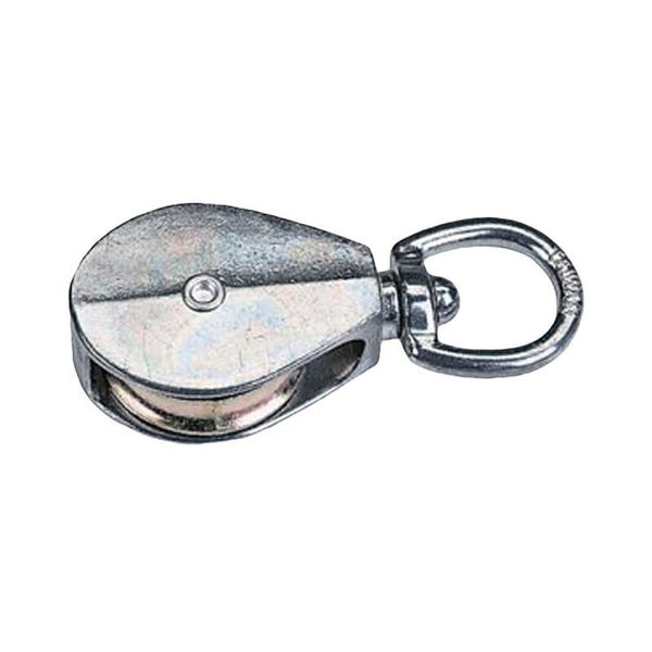 BARON 1-1/2" Swivel Eye Pulley - Nickel