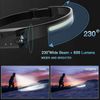 3X Waterproof COB Headlamp Night Buddy LED Sensor 230° Head Torch Headlight Lamp