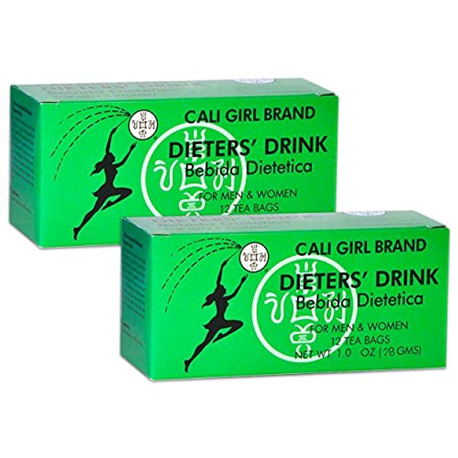 Dieter's Drink Cali Girl Brand for Men and Woman NT WT 1.0oz - SET OF 2_AB