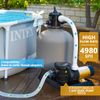 XtremepowerUS 1.5HP Two Speed Above Ground Swimming Pool Pump Energy Efficient
