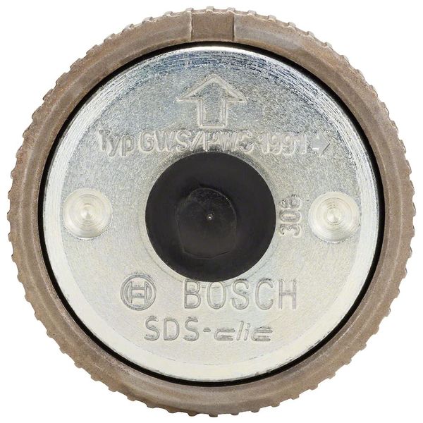 Bosch Accessories SDS Clic M14 quick release nut (thickness - 14 mm, angle grinder accessories), 1 pack (packaging may vary)" }