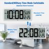 WallarGe 14.5'' Large Digital Wall Clock Battery Operated with Jumbo Numbers,...