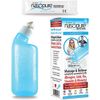 Nasopure Nasal Wash, Sampler Kit, “The Nicer Neti Pot” Sinus Wash Kit, Comfortable Nasal Rinse 8 Oz Bottle & 4 Salt Packets (3.75 Grams Each), Nasal Congestion, Cold, Flu, Allergy, Nasal Irrigation