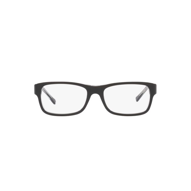 Ray-Ban RX5268 Prescription Eyewear Frames, 2034 BLACK ON TRANSPARENT