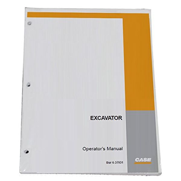 Case 9010 Excavator Operator's Owners Operation & Maintenance Manual - Part Number # 9-23780