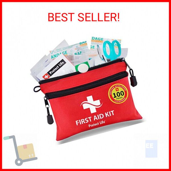 Protect Life First Aid Kit for Home/Business, HSA/FSA Eligible Emergency Kit | M