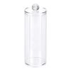 Storage Case Transparent Round, Cotton Pad Storage Case, Make Up Puff Display Storage Display Stand Prop Puff Holder Container
