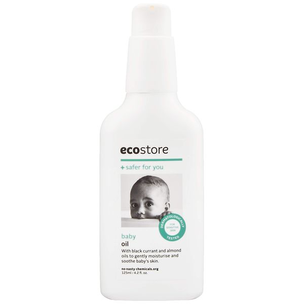 ecostore Lavender & Geranium Baby Oil, 4.2 fl oz (125 ml), Baby Care, Body Care