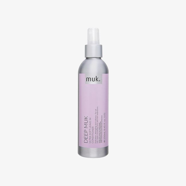 MUK. Haircare Deep Leave In Conditioner, Soft & Silky Detangling Spray - 8.5 oz