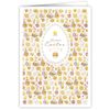 Quire Collections Card Easter Icons,Yellow/Purple,115 x 163mm