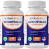 Vitamatic Acidophilus Probiotic - 10 Billion CFU - 120 Tablets x 2 Pack
