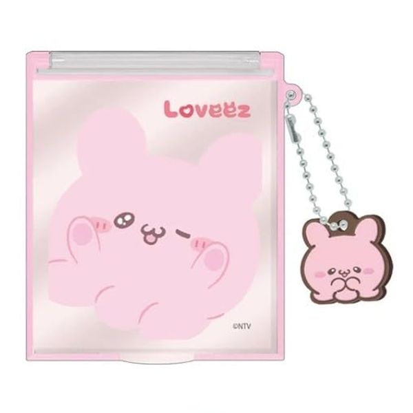 Love Izu M Size Mirror with Mascot, Pyonchi