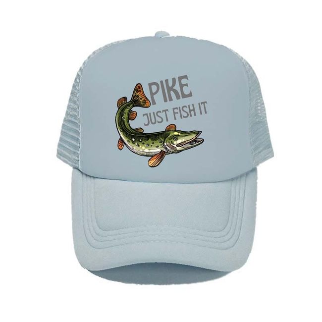 Pike Place Fish Market - Gray Mesh Trucker Hat