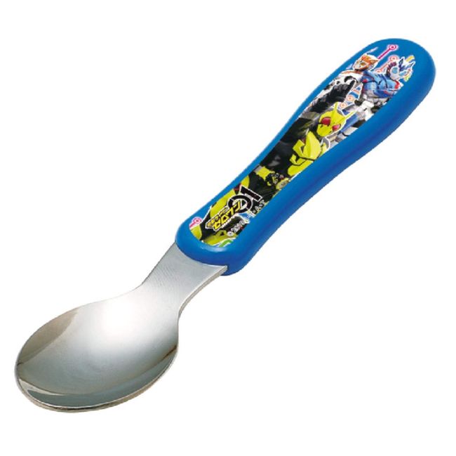 Komori Resin Kamen Rider Zero One Junior Spoon, Blue, 5.3 inches (13.5 cm)