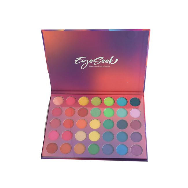 EyeSeek Jumping Musical Note Eye Shadow Palette 35 Colors