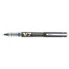 BeGreen Pilot V7 Liquid Ink Rollers Set of 6 Rechargeable Black Medium Point