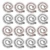 MILISTEN 20PCS False Eyelashes Doll Eyelash Strip Nylon Eyelashes Fake Eyelashes Eyelash Extension for Craft Doll (Black+Brown)