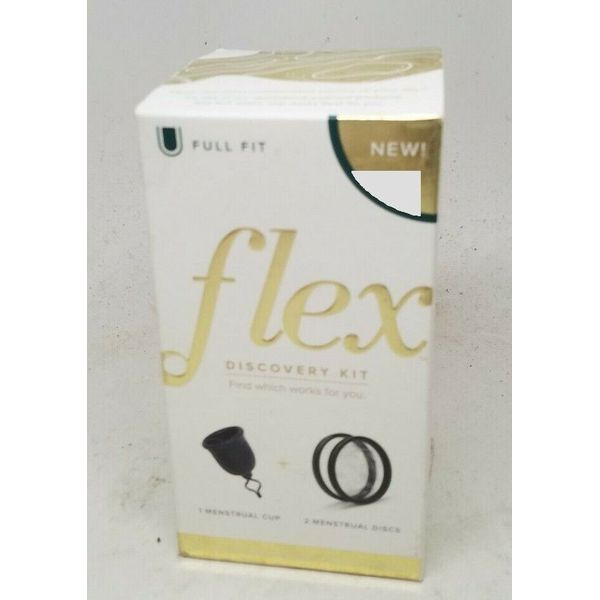 Flex Full Fit Menstrual Cup + 2 Free Menstrual Discs