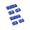 Motoforti 2 Set 8mm Car Engine Spark Plug Wire Separator Looms Divider Blue Long-lasting