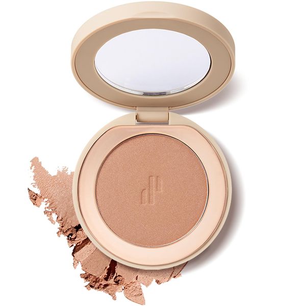 Heart Percent Dote on Mood Glow Blush, Smooth Radiant Color Luminous Shimmering Stain Finish Cheek Makeup Blush (01. Rose Plush)