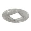 Nora Lighting NIO-TLMR-4PS 4 in. Lolite Plus Square Trimless Mud Ring White