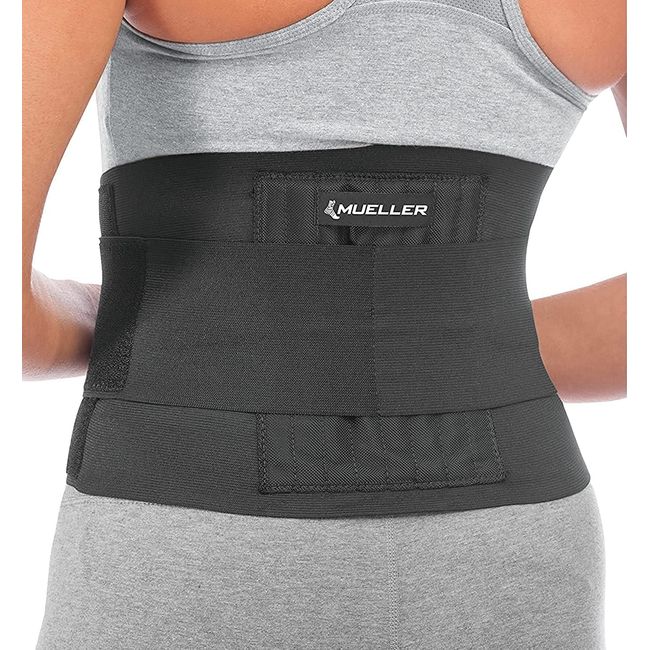 Mueller 4581 Back Brace - Black, OSFM