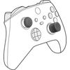 Speedlink STIX PRO Controller Cap Set - Attachments for Analog Sticks for PS5/PS4/Xbox Series X, 8 Caps, Black