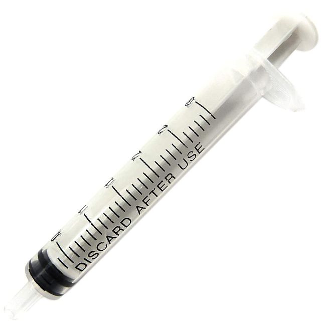 Science Purchase Disposable Luer-Slip Tip 3mL Syringe, Sterile without Needle, 100 Count