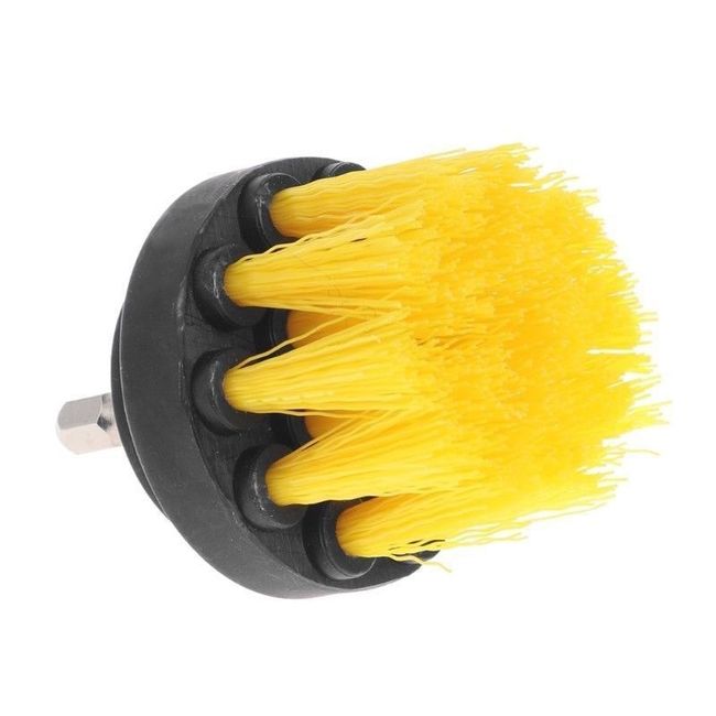 1 Set/3 PCS Electric Brush Kit Power Scrubber Pad Drill Cleaning Brush For  Carpet Glass Car Tires Nylon Brushes Scrubber Drill