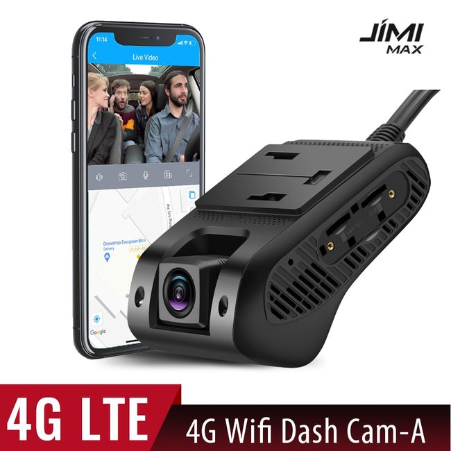 JC400 Dash Cam Front and Rear 4G Dashboard Camera GPS WIfi Hotspot
