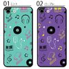 Smartphone Case Clear Case Hard Case Transparent Music Player Record 03: Yellow iPhone15pro Compatible Case