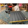 iClimb Ultralight Compact Camping Folding Table with Carry Bag (Black - S)