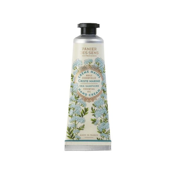 Panier des Sens - Sea Samphire Hand Cream - Mini Hand Cream for Dry Hands and Skin – Vegan Hand Cream for Women and Men - With Shea Butter & Olive Oil - Made in France 97% Natural Ingredients - 30ml