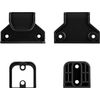 Retractable Baby Gate Parts Kit Pet Gate Full Set Wall Mounting Hardware with...