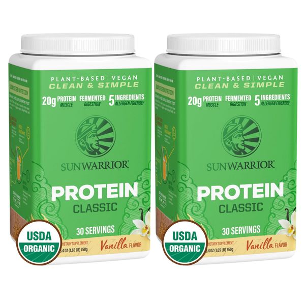 **2pack** SunWarrior - Protein Classic - Vanilla (750g)