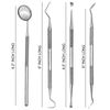 New Dental Tooth Cleaning Kit Dentist Scraper Pick Tool Calculus Plaque Remover