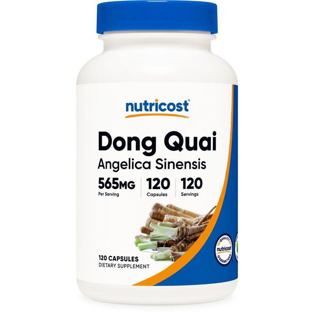 Nutricost Dong Quai 565mg, 120 Capsules (Angelica Sinensis)