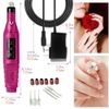 Nail Polish For File Gel Acrylic Grinder Buffer Tool Finger Manicure Drill Kit