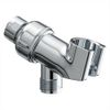 Universal Shower Head Holder Arm Mounted Adjustable Screw On Bracket Silver