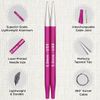 KnitPro Zing Midi Interchangeable Needle Set 5" (13cm) | 7 Sizes (3mm to 5mm)